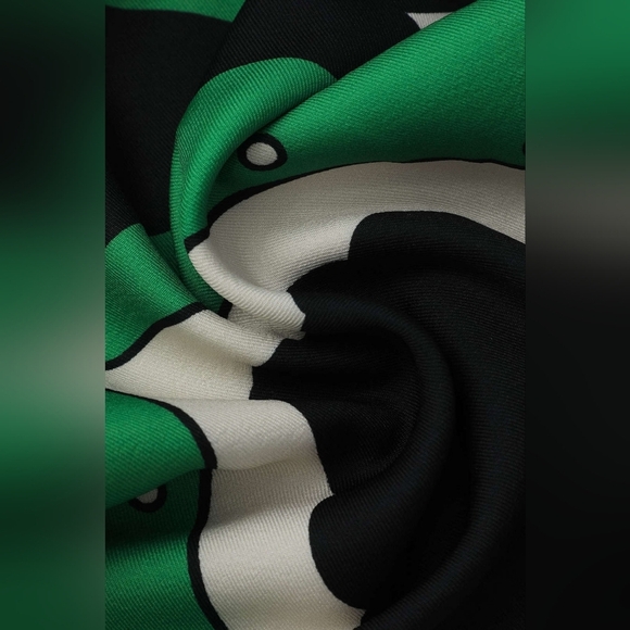 Printed Drawstring Waist Straight Leg Pants- Multi colored - Picture 6 of 6